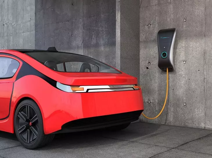 Tomas de corriente para coches electricos.